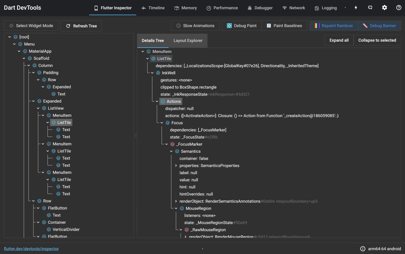 Selenium devtools. Devtools. Phone Dev Tools in Flutter. The complete Flutter Development Bootcamp with Dart. Name of widget for Dev Tools in Flutter.