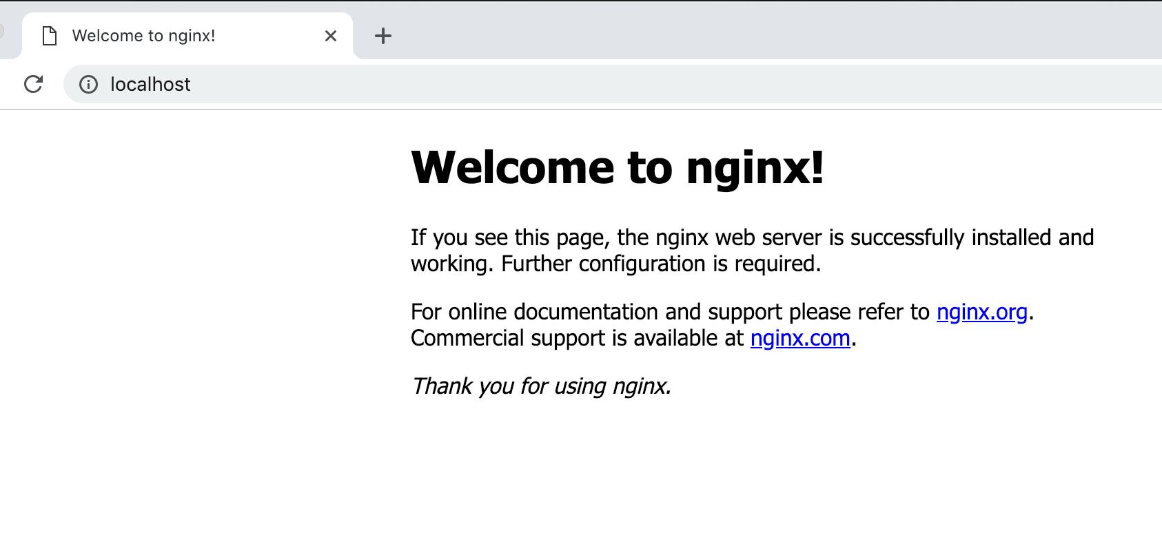 Установка nginx. Nginx start page. welcome to nginx.