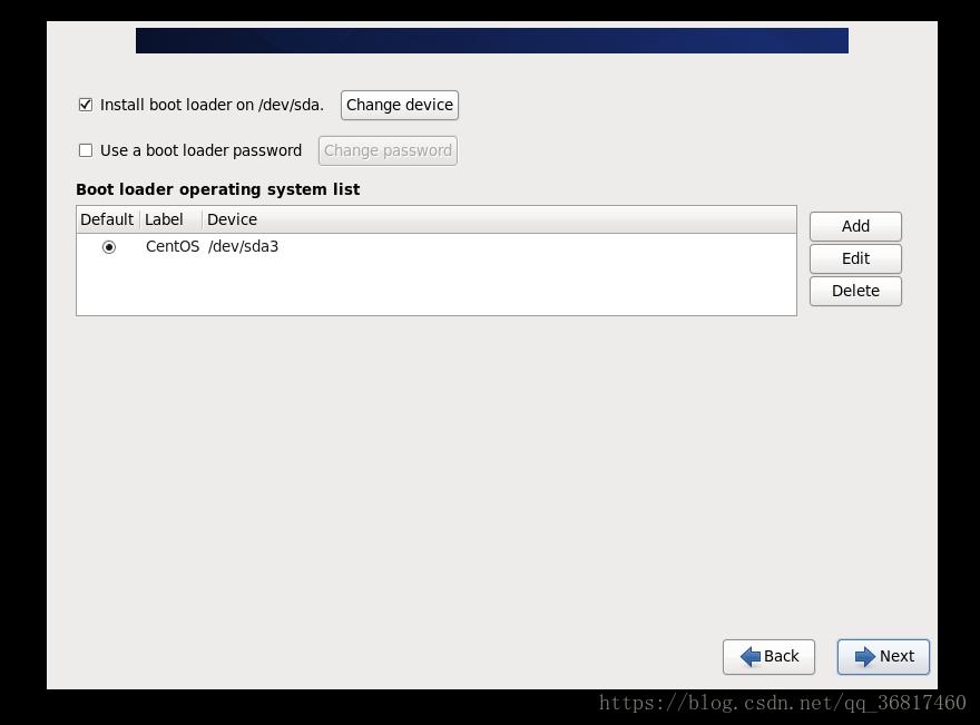 Password on boot